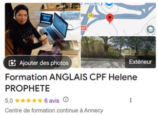 formation anglais Annecy